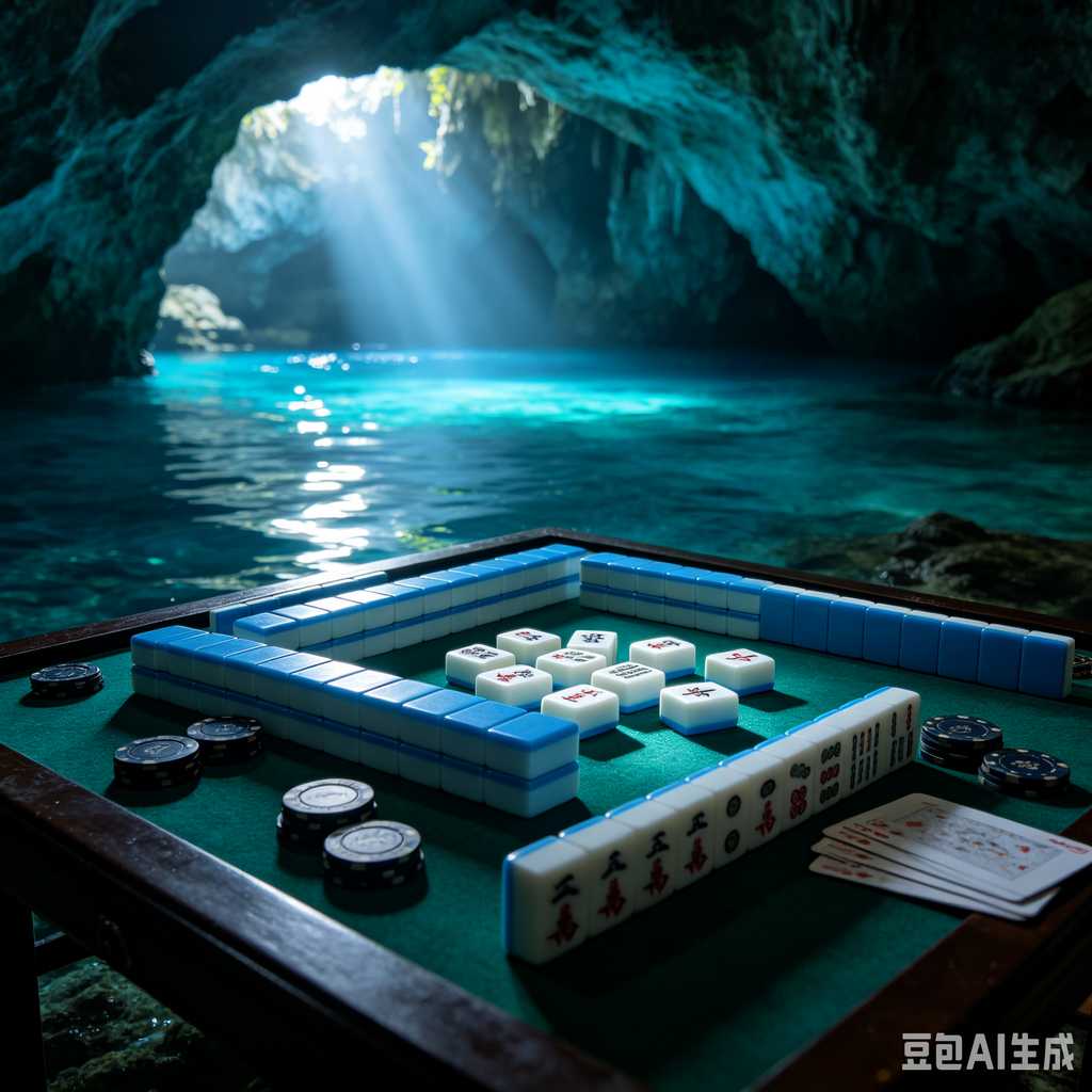 stylish text mahjong set