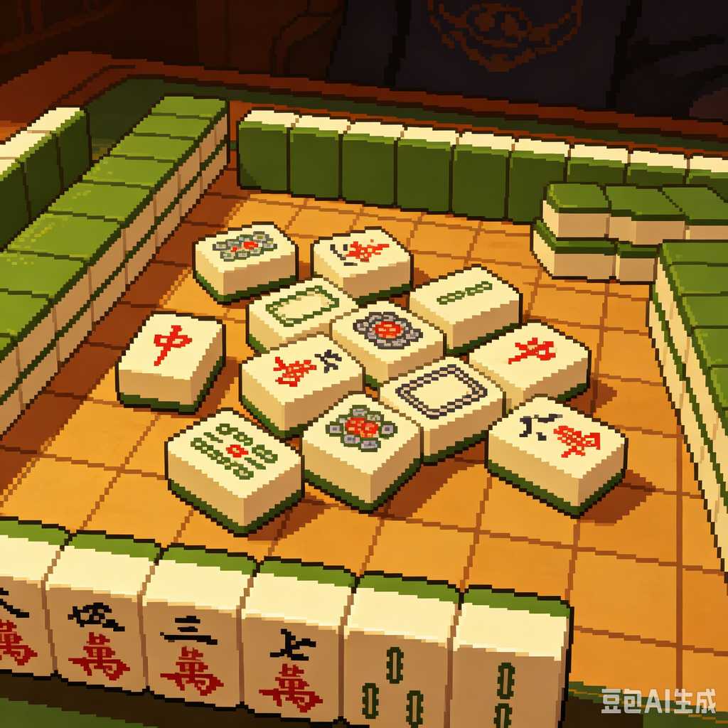 custom printed mahjong set