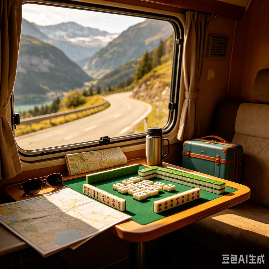 deep print mahjong set