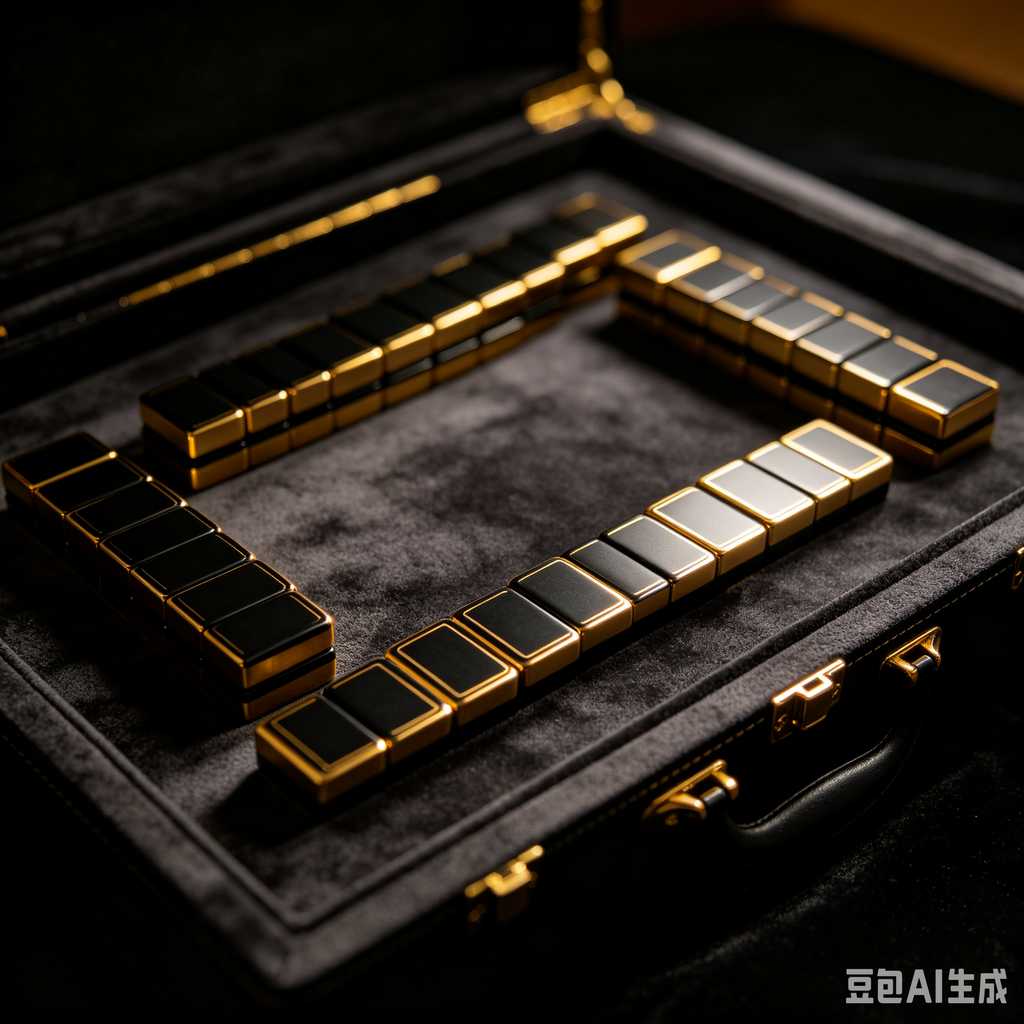 exquisite gift box mahjong tiles