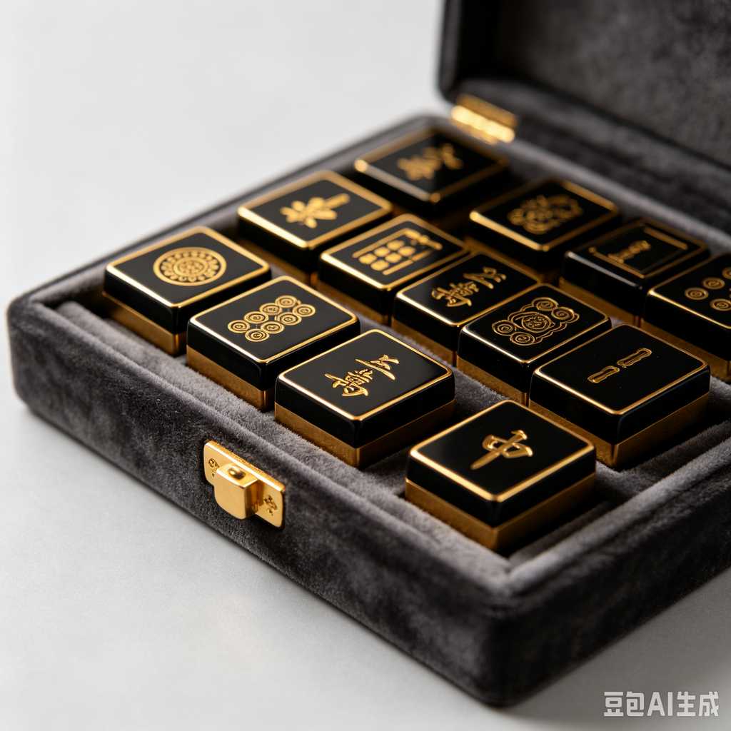 gradient color mahjong tiles