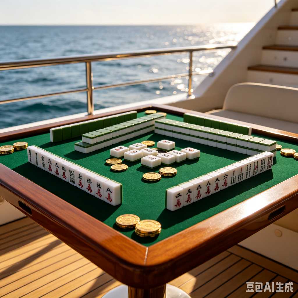 stable print mahjong set